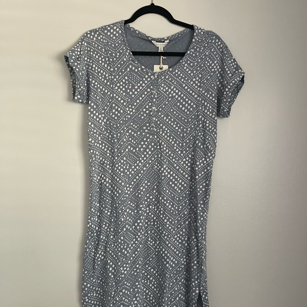 Lucky Brand Polka Dot T-Shirt Dress